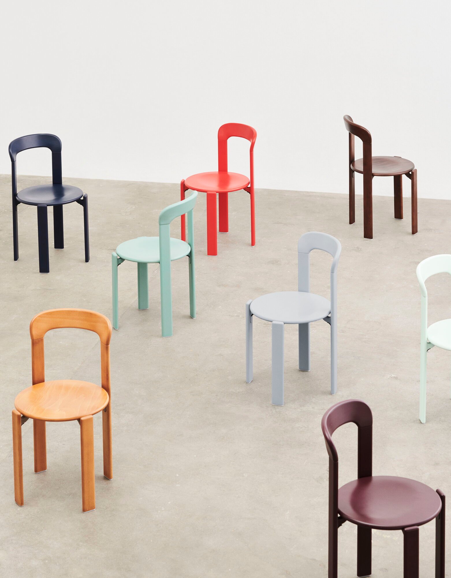 HAY Rey chair, deep blue | Finnish Design Shop