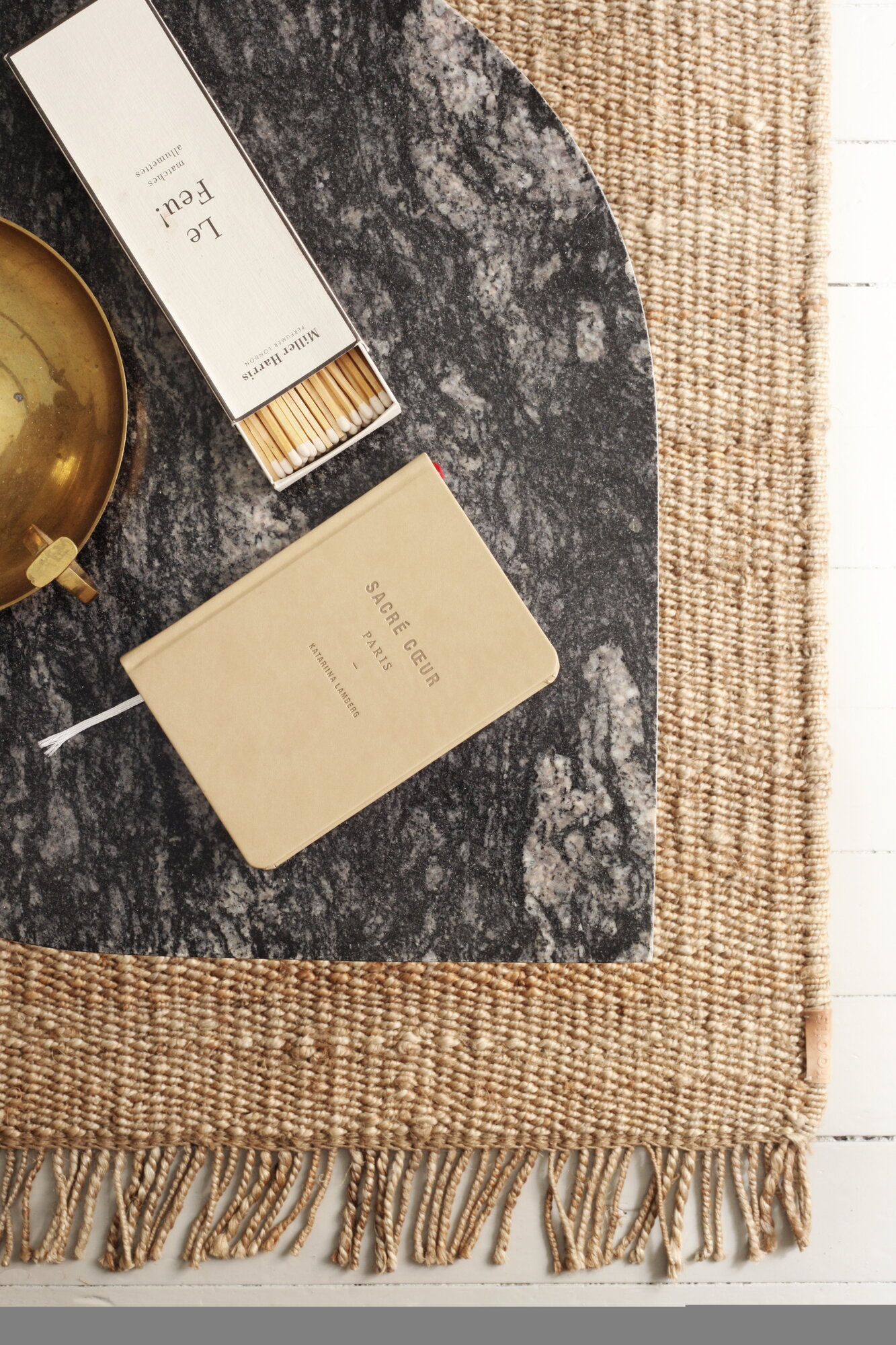 Roots Living Fringe Hemp rug, natural | Finnish Design Shop