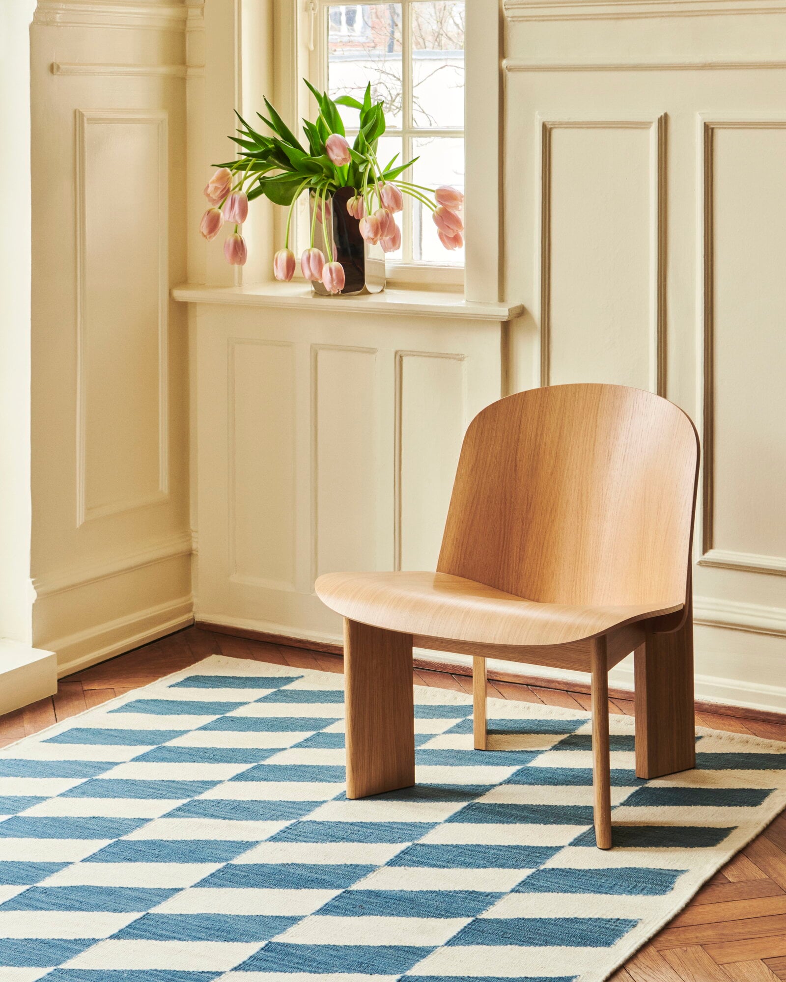 HAY Chisel lounge chair, lacquered oak | Finnish Design Shop