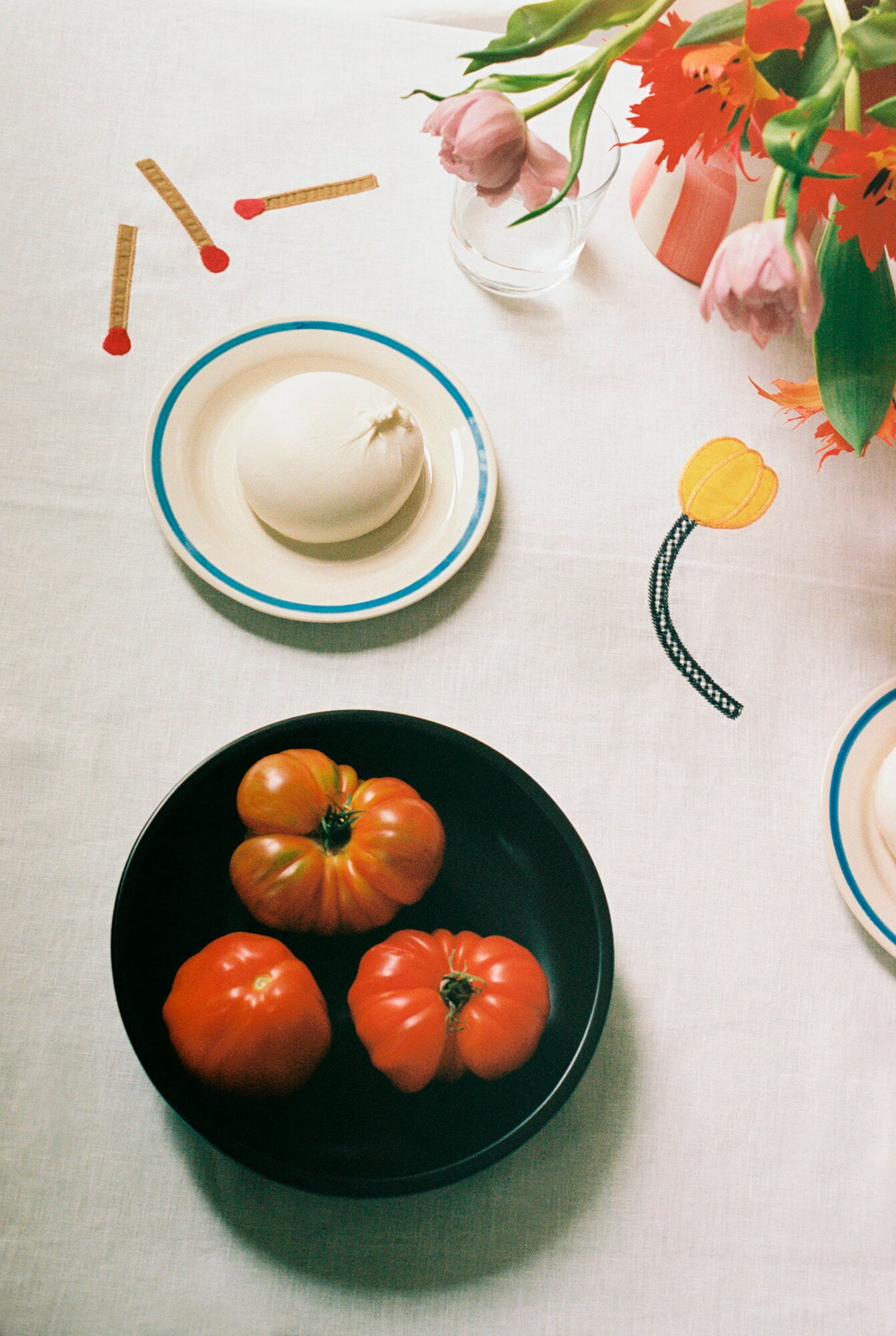 HAY Sobremesa plate, 2 pcs, 18,5 cm, blue | Finnish Design Shop