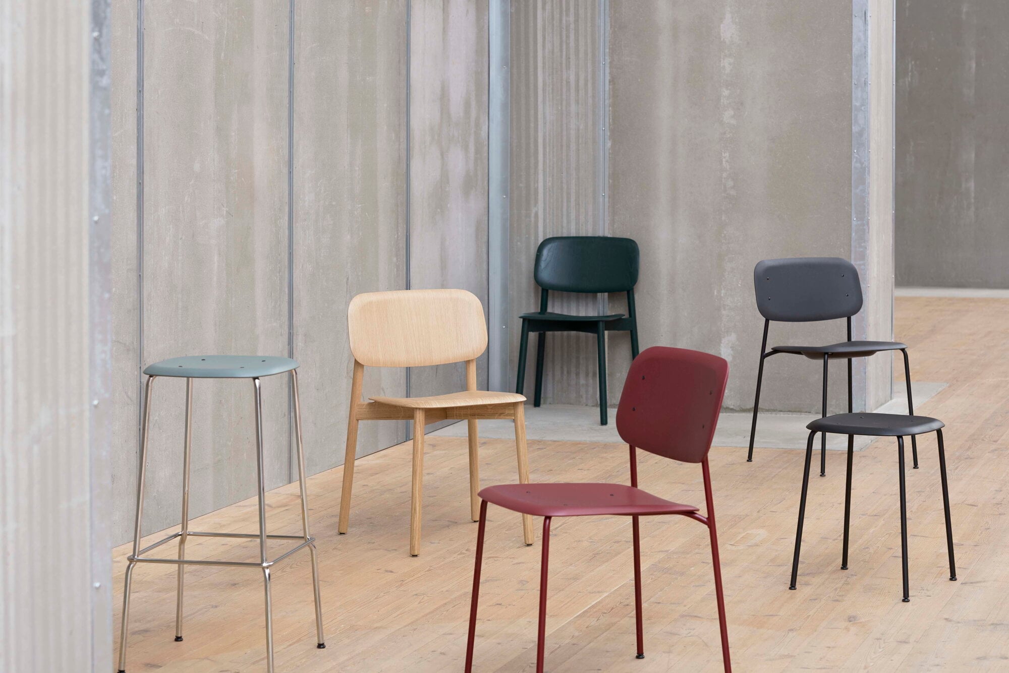 HAY Soft Edge 60 chair, lacquered oak | Finnish Design Shop