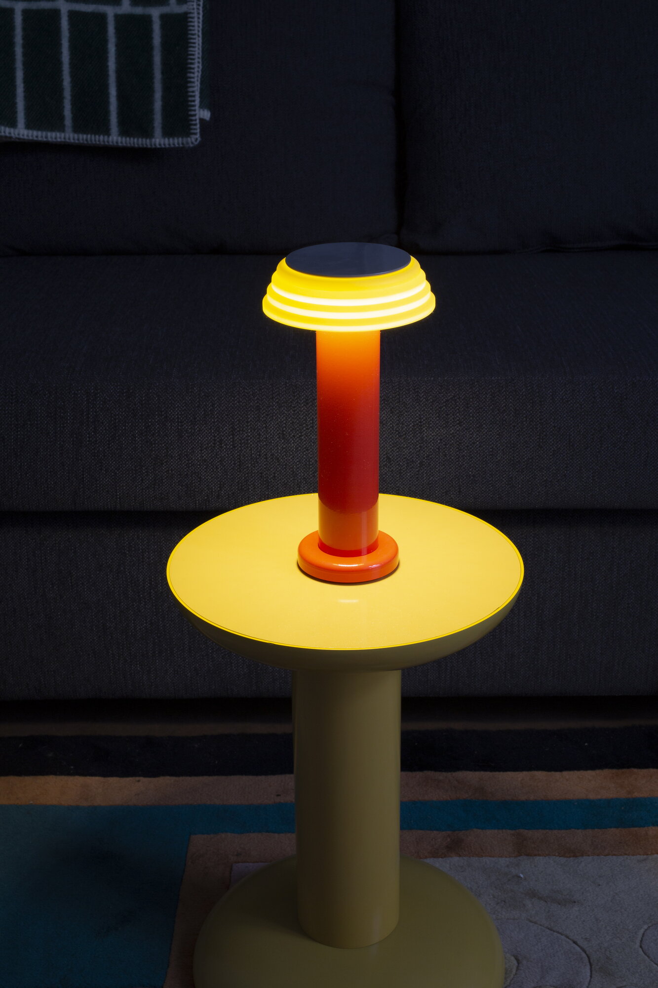 Sowden PL1 portable table lamp, red | Finnish Design Shop