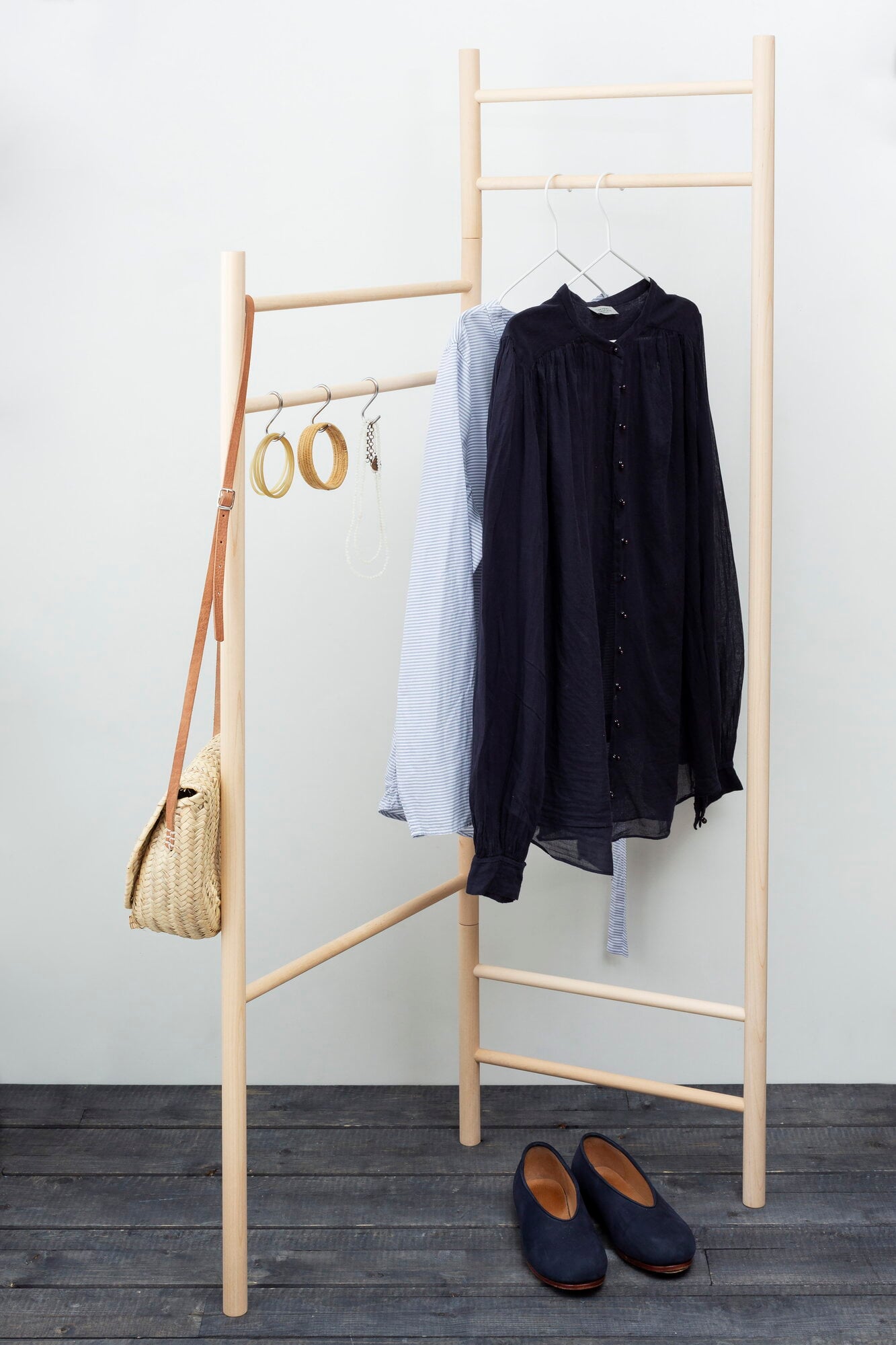 Verso Design Tikas clothes rack, birch | Finnish Design Shop