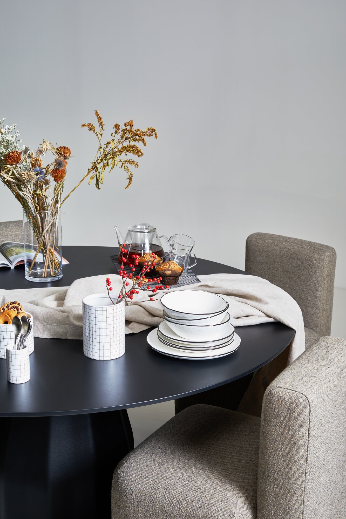 ひでお様限定！【Viccarbe】BURIN TABLE ブラック120Φ Burin table D120 black | Quick Expedition | Viccarbe