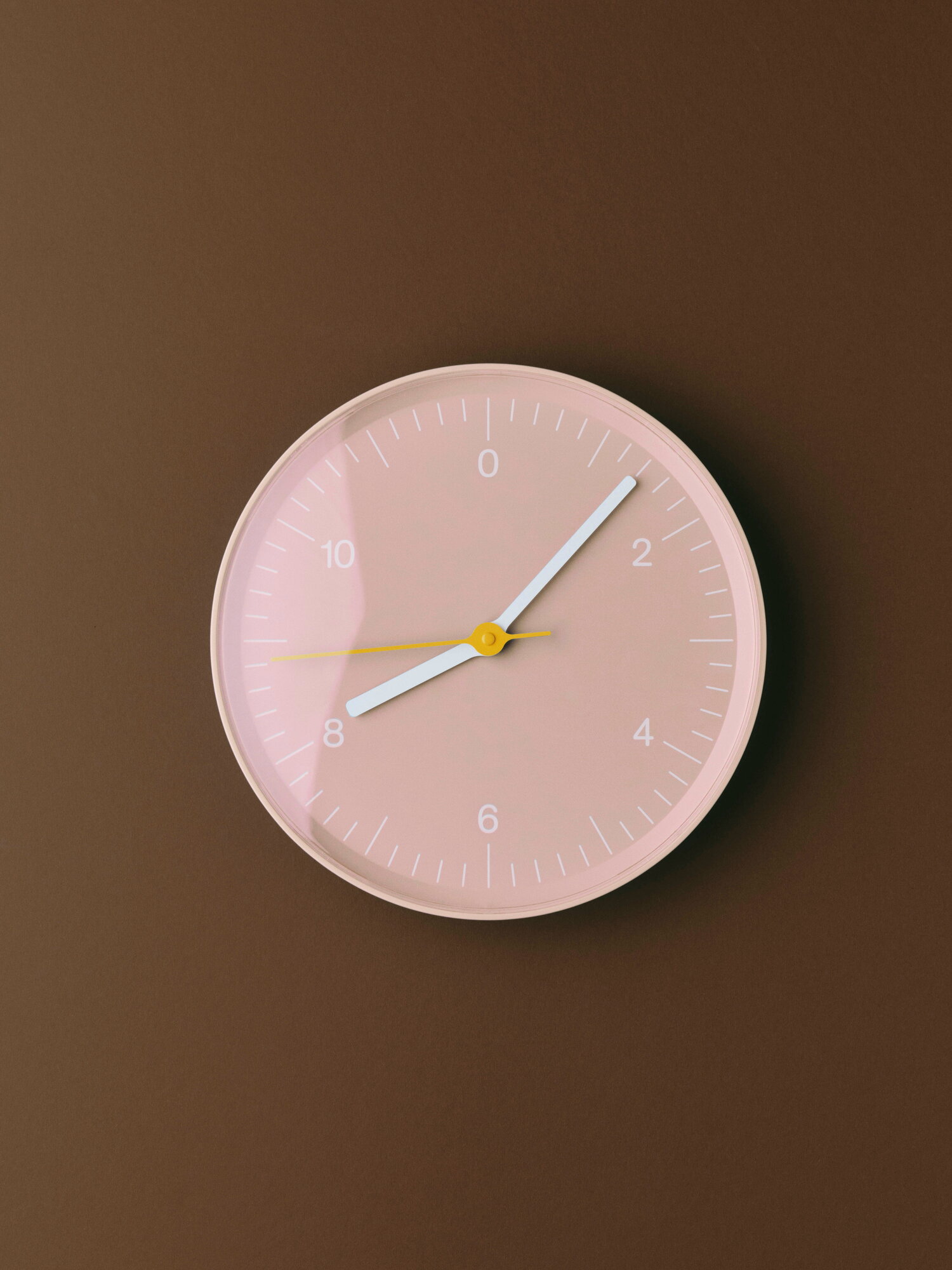 HAY Wall Clock Recycled, pink | Finnish Design Shop