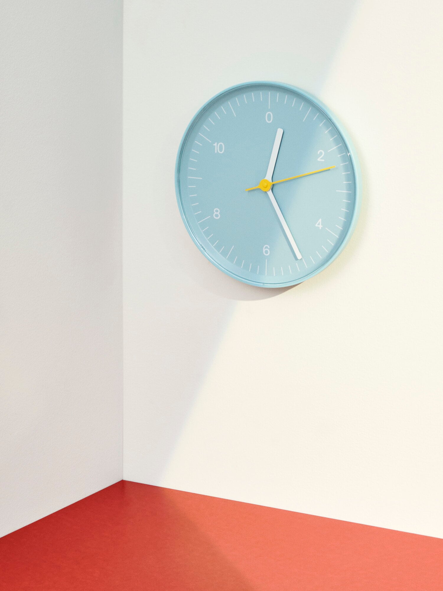 HAY Wall Clock, blue | Finnish Design Shop