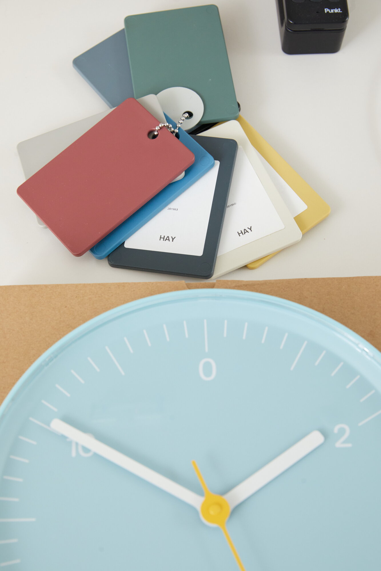 HAY Wall Clock, blue | Finnish Design Shop