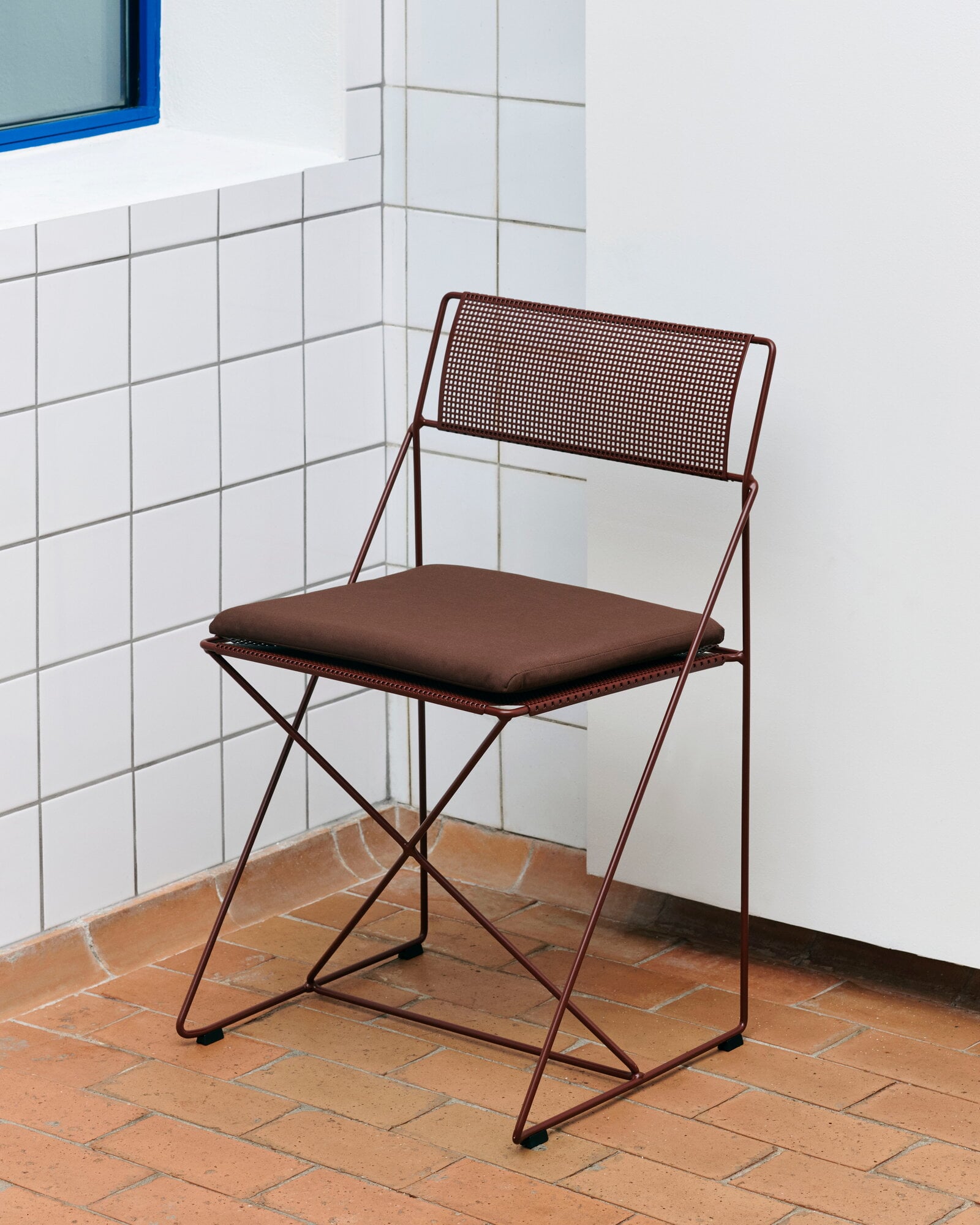 HAY X-Line chair, iron red | Finnish Design Shop