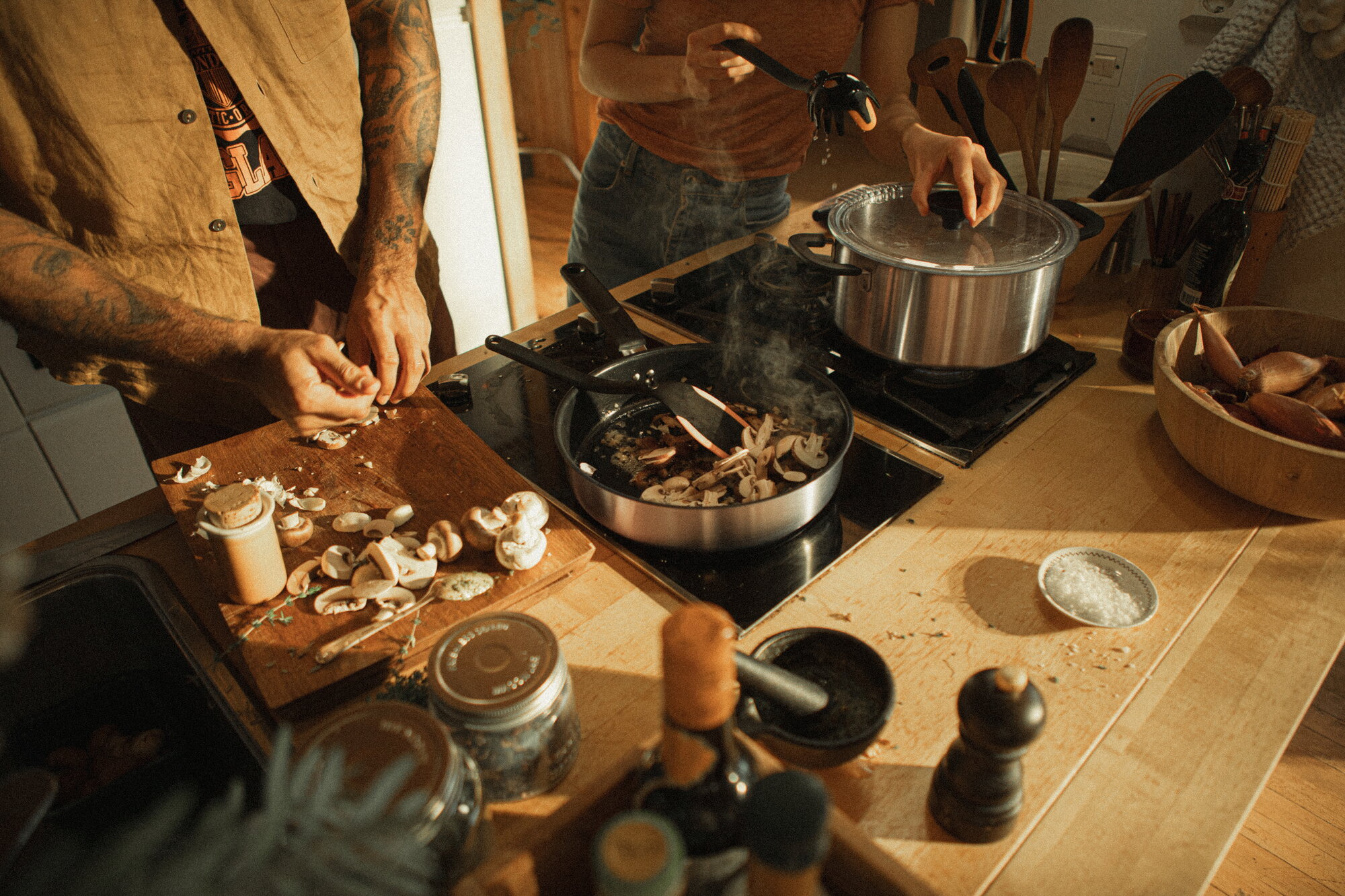 Fiskars Poêle Sauteuse Functional Form 26 Cm Avec Couvercle – Revêtement Céramique, Tous Feux Dont Induction