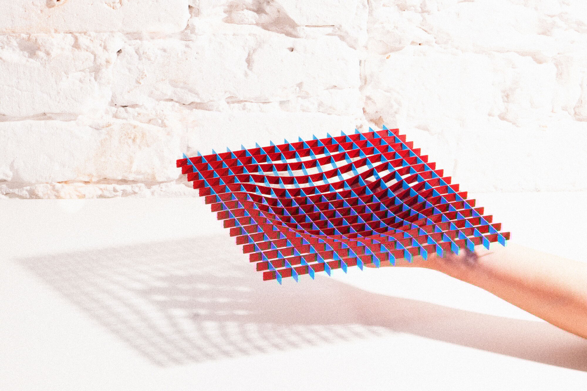 Fundamental Berlin Gravity tray, 20 x 20 cm, Pompidou