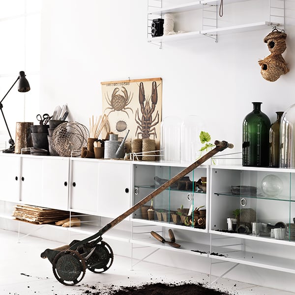 String Furniture String Pocket shelf, white | Finnish Design Shop