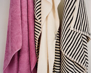 Tekla Bath towel, kodiak stripes