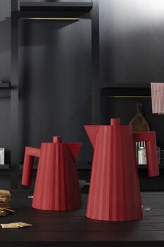 Alessi Plissé electric kettle 1,7 L, red