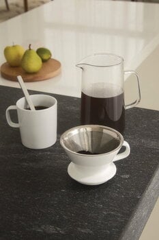 Alessi Slow Coffee Filter und Kanne