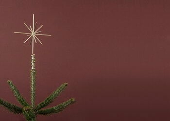 ferm LIVING Étoile de sapin de Noël en laiton