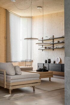 Tapio Anttila Collection Day&Night sofa bed, oak - beige Hopper 51