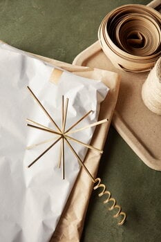 ferm LIVING Brass Christmas Tree Top Star