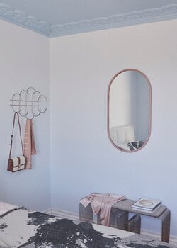 AYTM Specchio Angui, 100 x 60 cm, rosa, immagine decorativa