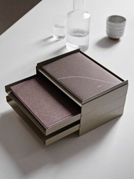 ferm LIVING 2x2 organiser, cashmere, decoration image