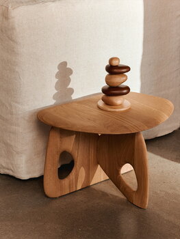Ferm Living Tavolino da caffè Oar, piccolo, rovere naturale oliato, immagine decorativa