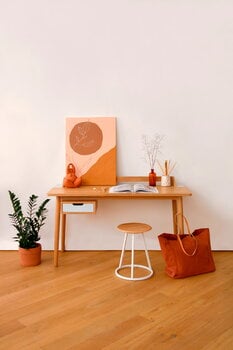 Hartô Honore desk, oak - white, decoration image