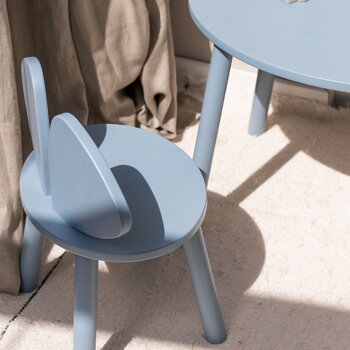 Nofred Chaise pour enfants Mouse, bleu clair