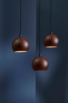 Frandsen Ball pendant, 12 cm, walnut