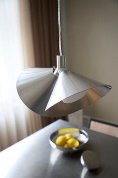 Frandsen Peel pendant, brushed stainless steel