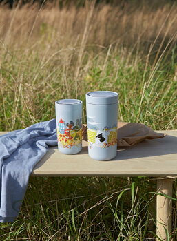 Stelton To Go Click thermo cup, 0,4 L, light blue - Moomin