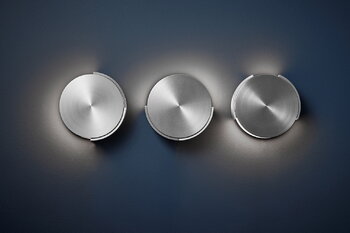 Frandsen Rotate wall lamp, brushed aluminium, decoration image