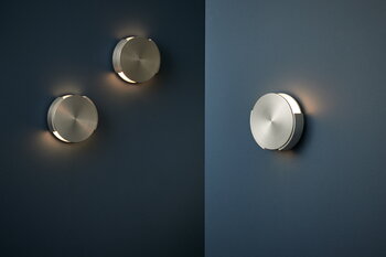 Frandsen Rotate wall lamp, brushed aluminium, decoration image