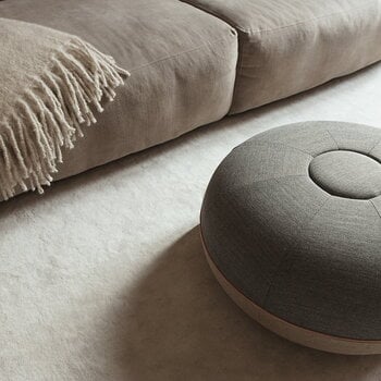 Fritz Hansen CM Pouf, groß, grau