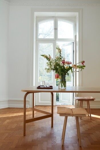 Skagerak Aldus table 180 x 85 cm, oiled oak - oak veneer