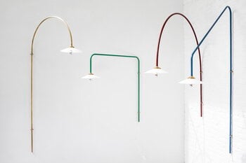 valerie_objects Hanging Lamp N°3, dimmable, menie red