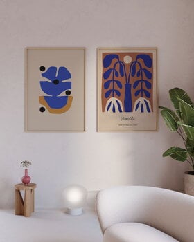 Paper Collective Flor Azul poster, decoration image