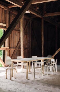 Artek Aalto table 82A, birch - white