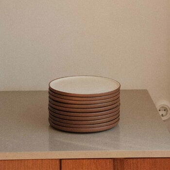 Vaidava Ceramics Earth Raw tallrik, 22 cm, brun - beige