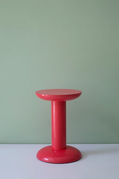 Raawii Tabouret Thing, rouge carmin