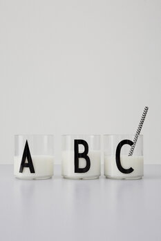 Design Letters Kids drinking glass, A-Z