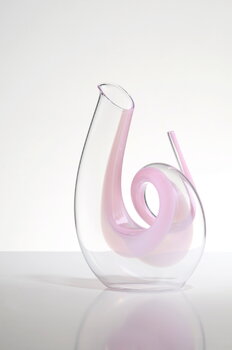 Riedel Curly Pink decanter, 1,4 L, decoration image