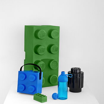 Room Copenhagen Contenitore Lego Storage Brick 8, verde