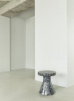 Normann Copenhagen Bit stool, cone, black - white
