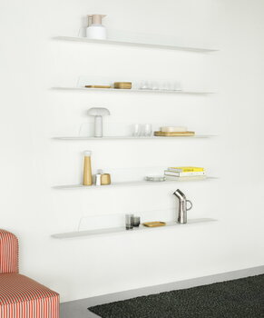 Normann Copenhagen Jet hylla, 160 cm, vit