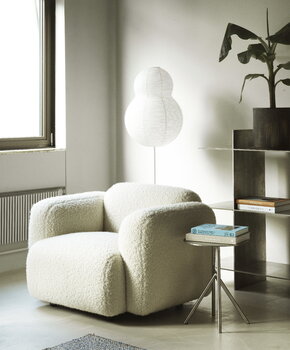 Puff Bubble floor lamp, white