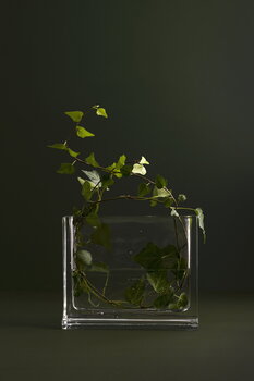 Nedre Foss Monoblokk vase, clear glass