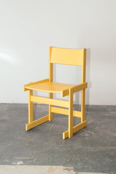 Hem Bullnose chair, yellow