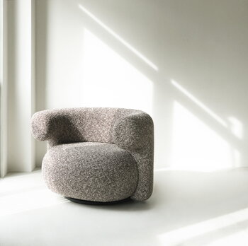 Burra lounge chair, swivel with return, Zero 0011