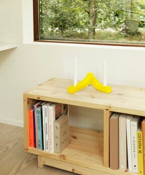 Normann Copenhagen Candeliere Crooked Two, giallo
