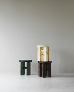 Normann Copenhagen Fyr stool, dark brown