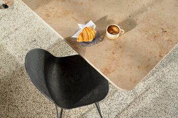 Mater Chaise Eternity, coffee waste black